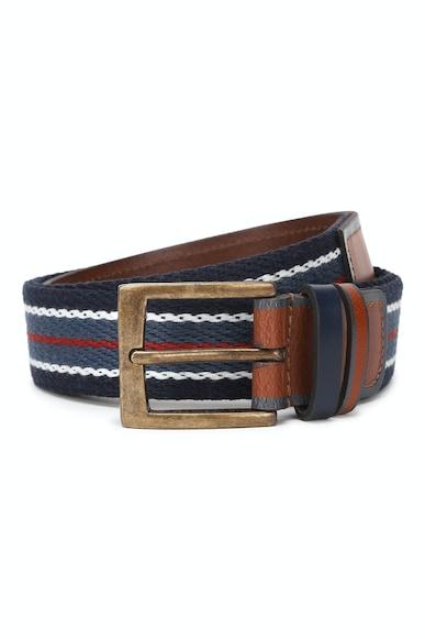 men-navy-stripe-casual-belt