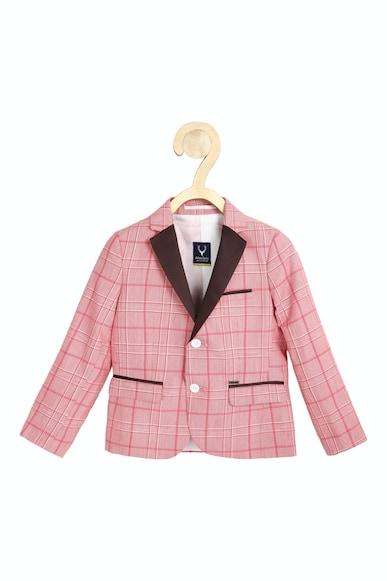 boys-pink-check-regular-fit-blazer