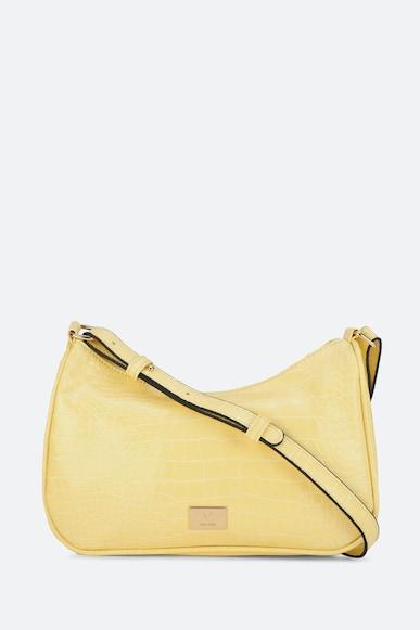 Women Yellow Casual Handbag