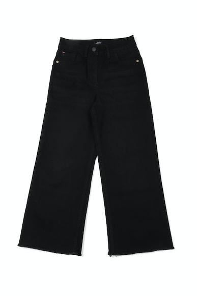 Girls Black Regular Fit Jeans