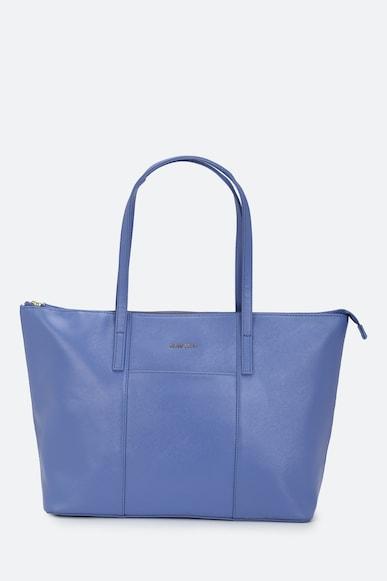 Women Blue Casual Handbag