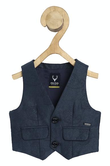 boys-navy-textured-regular-fit-waistcoat