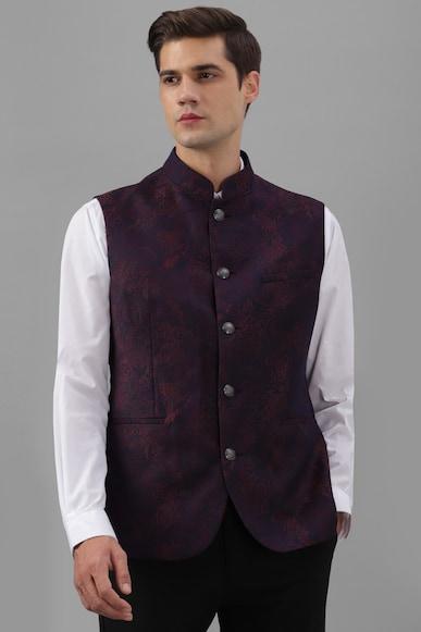 men-print-purple-party-nehru-jacket