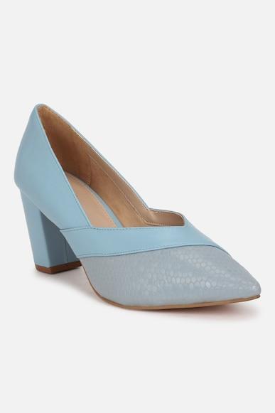 women-blue-casual-heels
