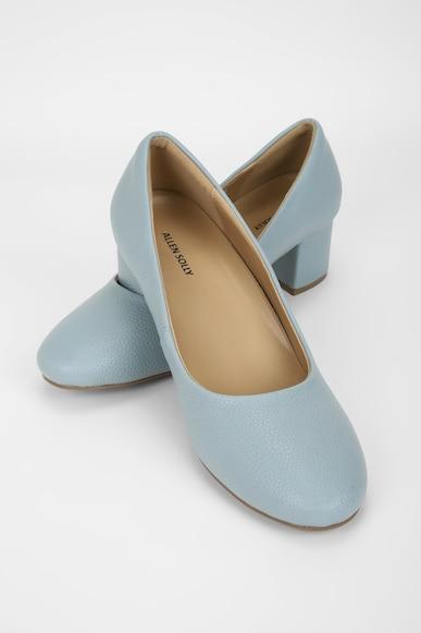 Women Blue Casual Heels