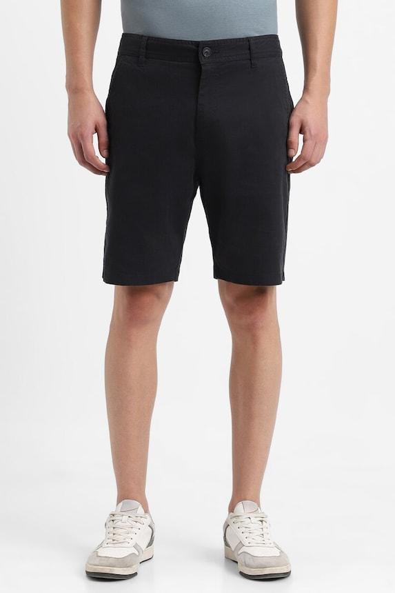 forever-21-men-black-woven-shorts