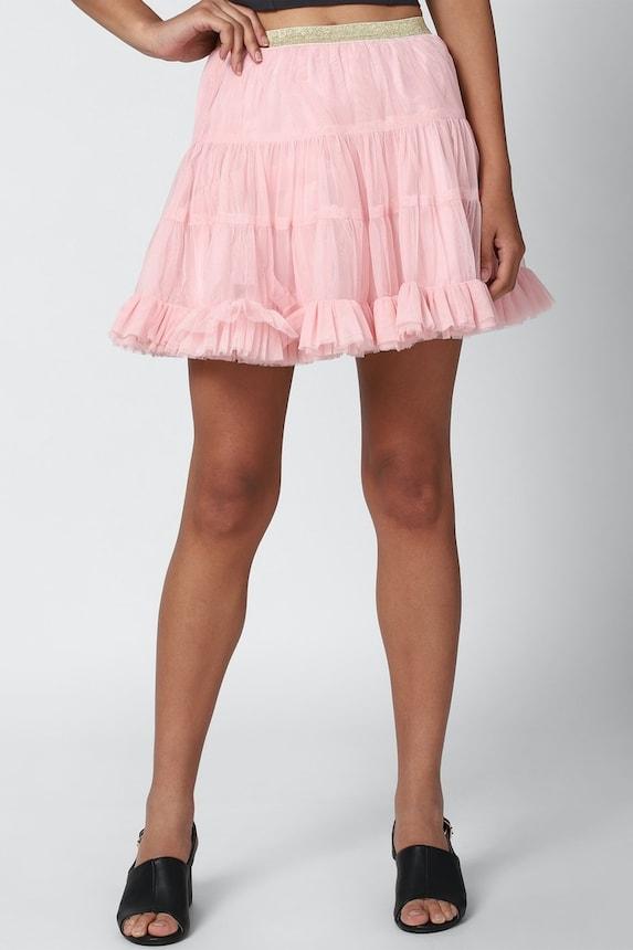 Forever 21 Solid A-line Skirt