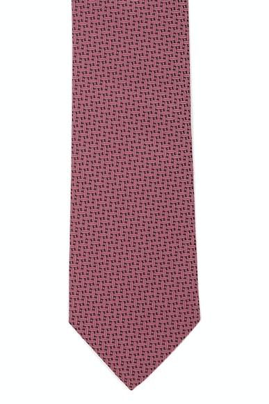 Men Pink Print Tie