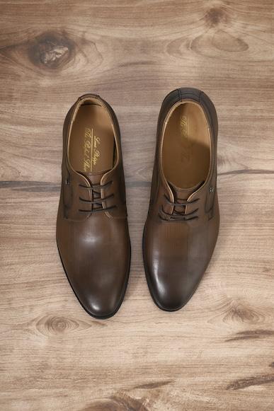 Men Brown Derby Formal Shoes