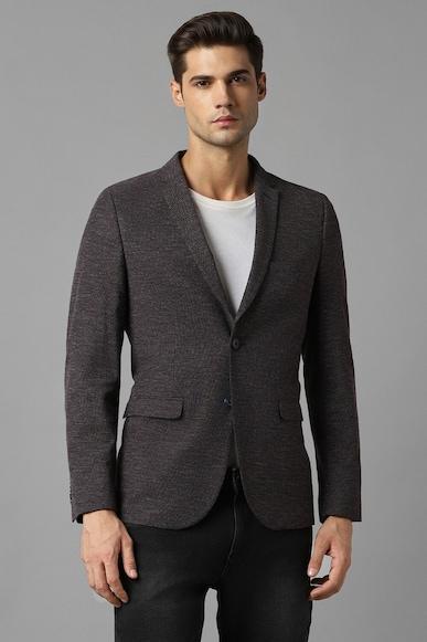 men-grey-super-slim-fit-textured-casual-blazer