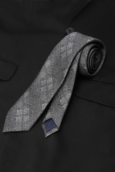 Men Grey Print Tie
