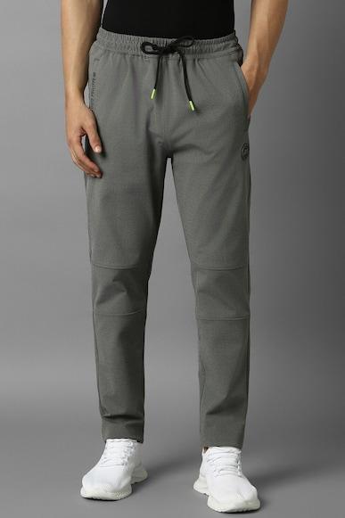 Men Grey Solid Casual Lounge Pant