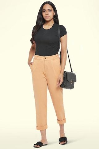 tan-solid-ankle-length-casual-women-jogger-fit-casual-bottom