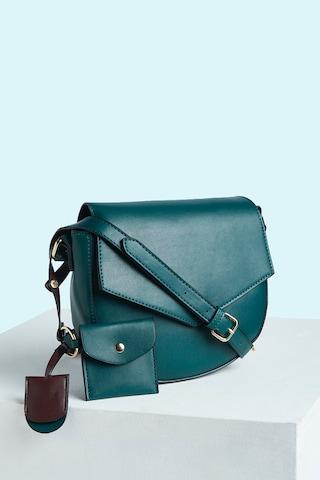 green-solid-casual-faux-leather-women-cross-body-bag