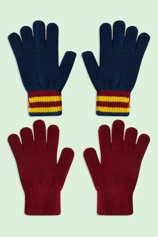 maroon-solid-acrylic-gloves