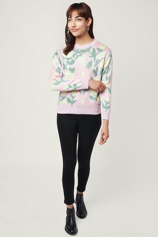 pink-jacquard-winter-wear-full-sleeves-round-neck-women-comfort-fit-sweater