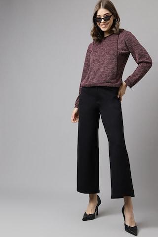 wine-textured-casual-full-sleeves-round-neck-women-classic-fit-top