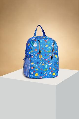 medium-blue-space-printed-casual-fabric-boys-backpack