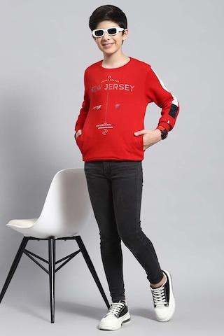 red-print-cotton-blend-crew-neck-boys-regular-fit-sweatshirts
