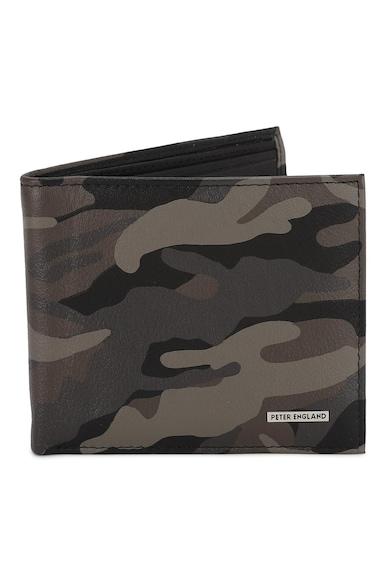 men-brown-print-leather-wallet