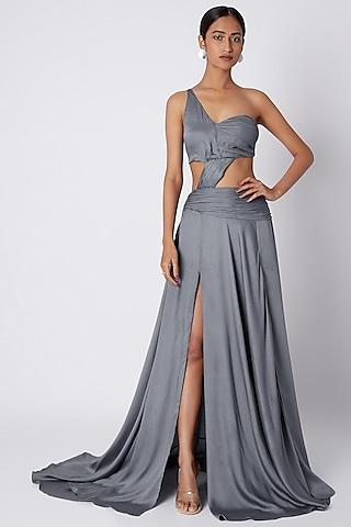 grey-cut-out-tube-gown