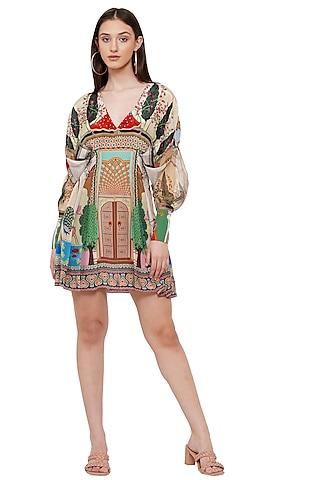 multi-colored-embroidered-dress