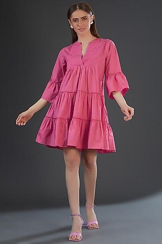 pink-cotton-poplin-embroidered-mini-dress