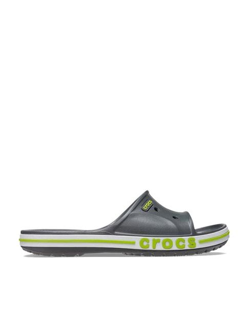 Crocs Men's Bayaband Slate Grey Slides