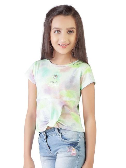 Tiny Girl Multicolor Printed Top