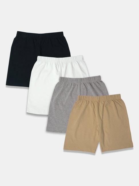 Sillysally Kids Multicolor Regular Fit Bloomers (Pack of 4)