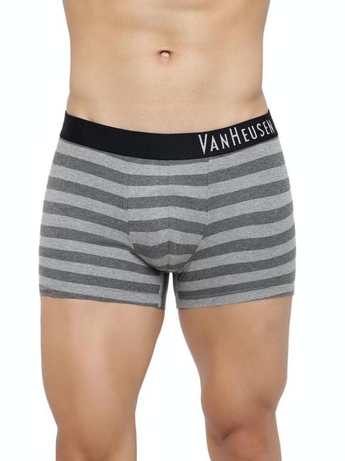 Van Heusen Regular Fit Colour Fresh Ultra Soft Striped Trunks - CYS09