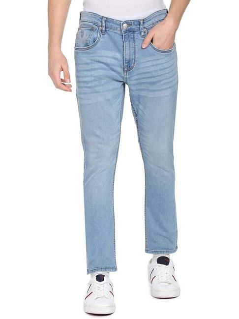 U.S. Polo Assn. Sky Blue Fitted Jeans