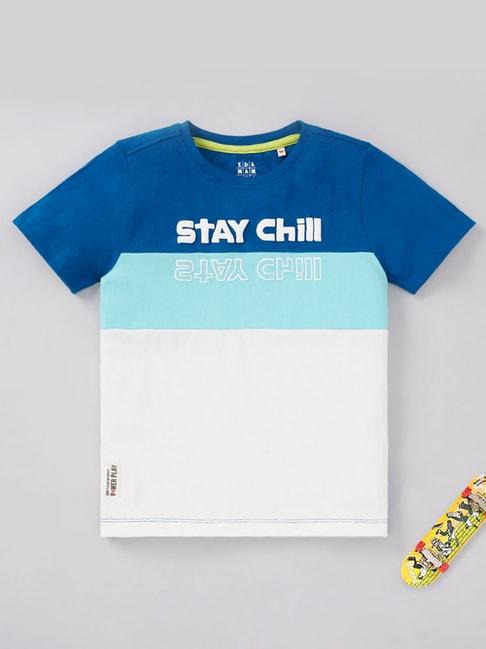 ed-a-mamma-kids-blue-&-white-color-block-t-shirt