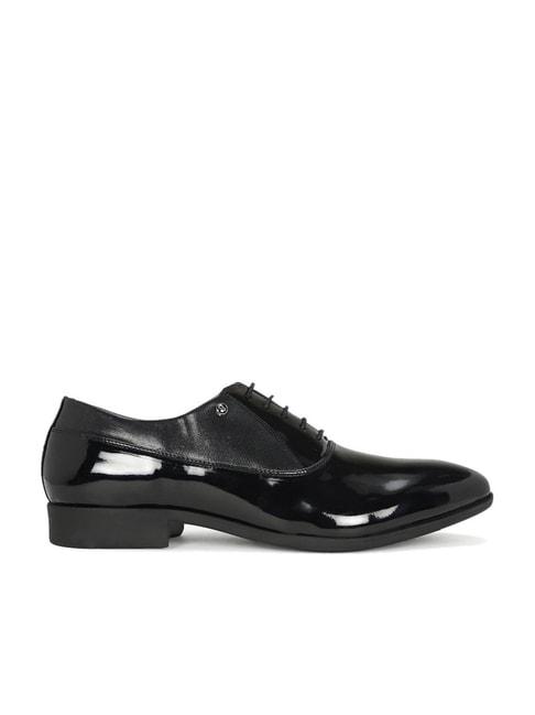 peter-england-men's-black-oxford-shoes