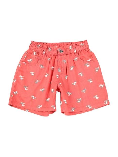 gini-&-jony-kids-pink-cotton-printed-shorts