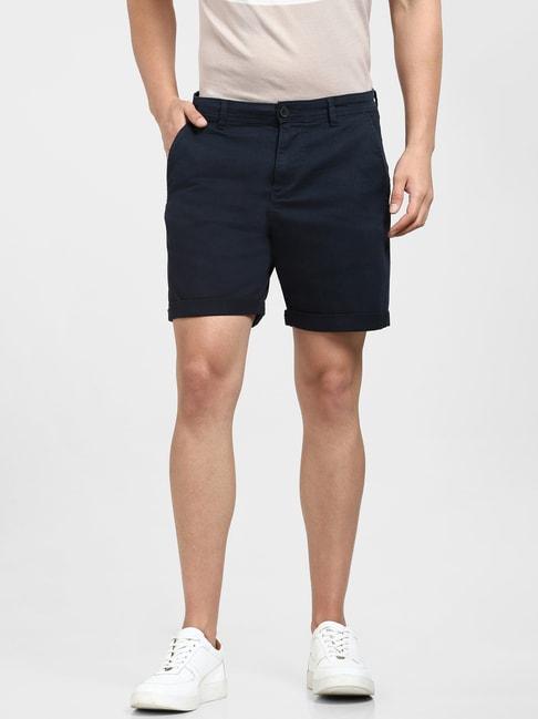 SELECTED HOMME Navy Regular Fit Chino Shorts