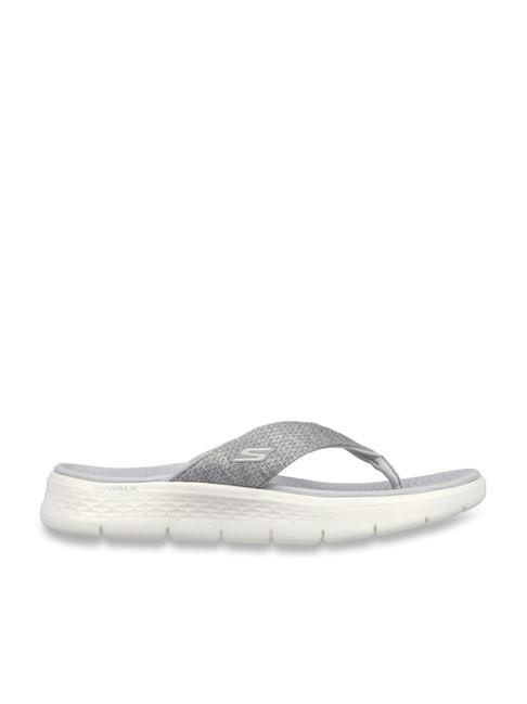 skechers-women's-go-walk-flex-sandal---sunlit-grey-sports-sandals
