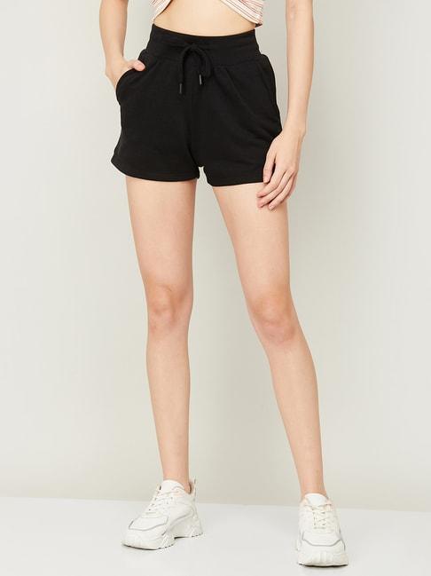 Ginger by Lifestyle Black High Rise Shorts