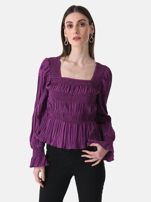 kazo-pleated-crushed-top-with-smocking