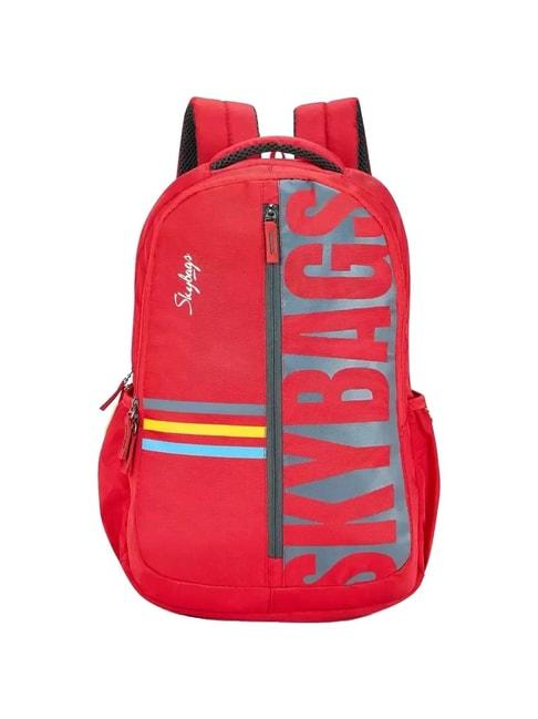 skybags-35-ltrs-red-medium-backpack
