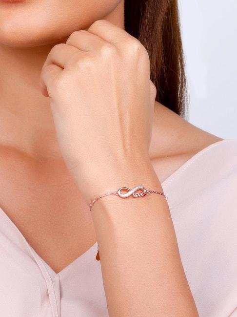 GIVA Love All Around 92.5 Sterling Silver Love That Know No Bound Bracelet for Women & Girls