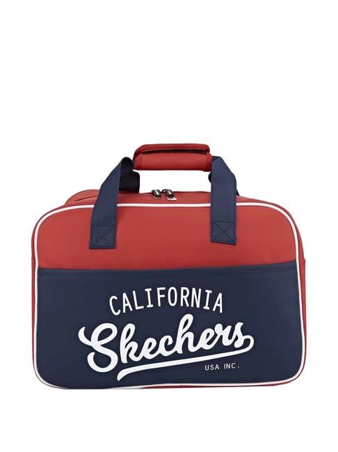 skechers-red-&-navy-small-duffle-bag
