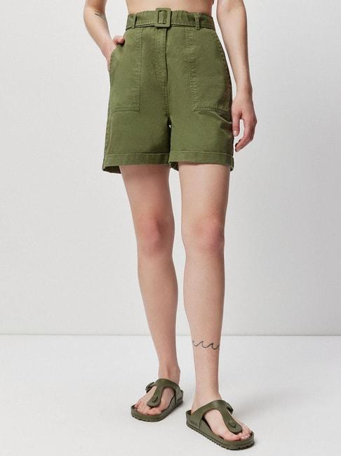 cover-story-olive-denim-shorts