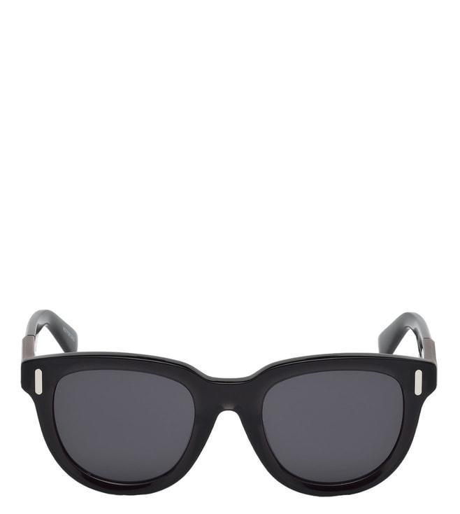Diesel Grey Oval Sunglasses for Women