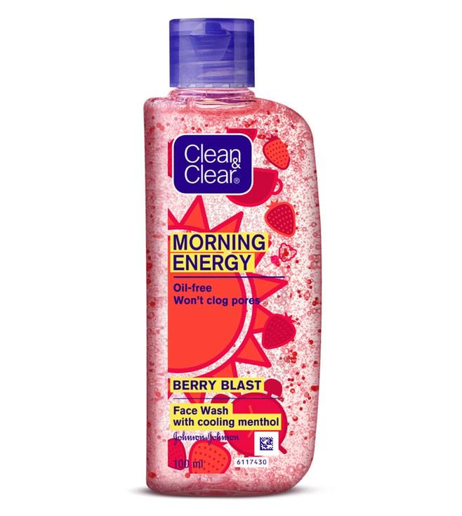 Clean & Clear Morning Energy Berry Blast Face Wash - 100 ml