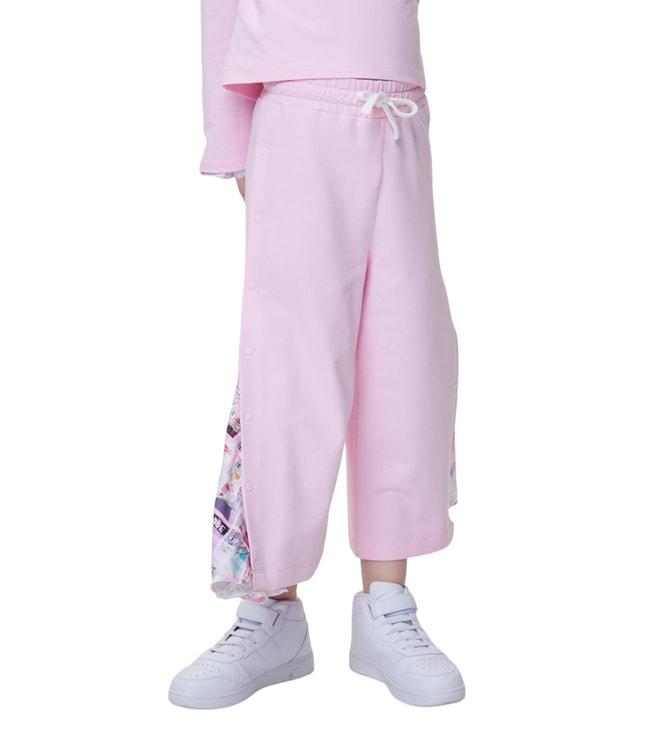choupette-kids-pink-footer-culottes-printed-relaxed-fit-trackpants