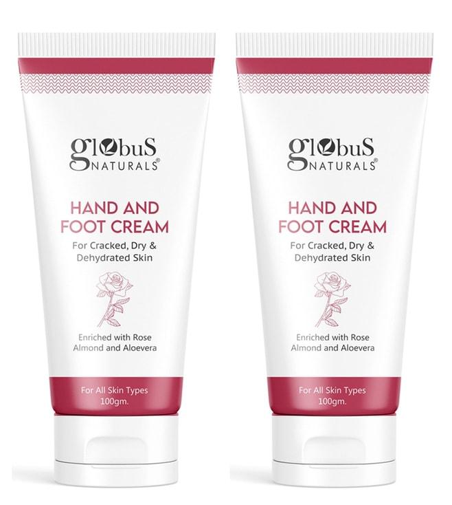 Globus Naturals Nourishing Hand and Foot Cream - Pack of 2