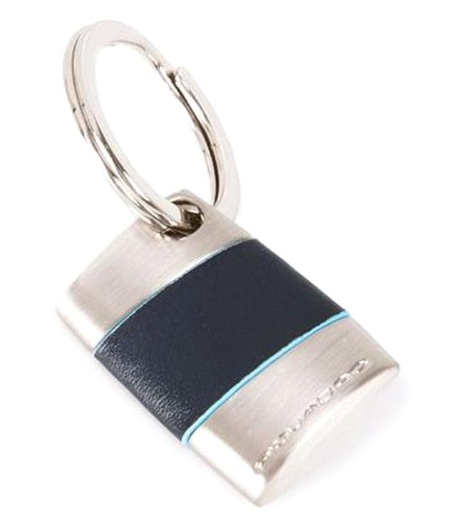 piquadro-blue-square-night-blue-keychain