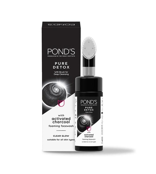 POND'S Pure Detox Foaming Brush Face Wash - 150 ml