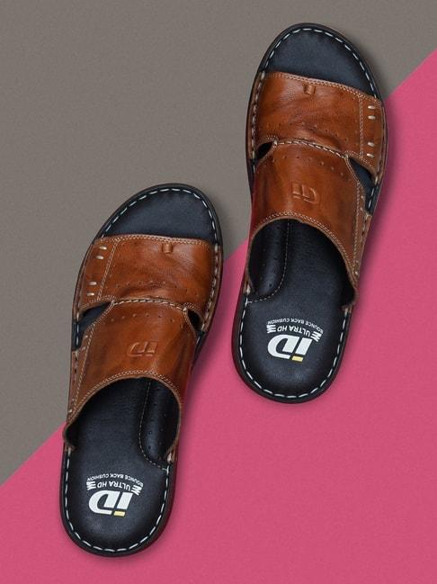 ID Men's Tan Casual Sandals